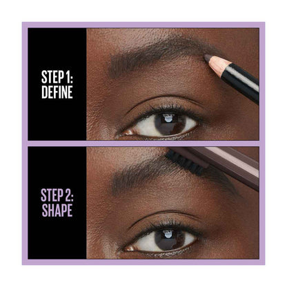 Maybelline Express Brow Shaping Pencil - Deep Brown, 0.04 oz
