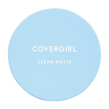 CoverGirl Clean Matte Pressed Powder, 510 Classic Ivory, 0.35 oz