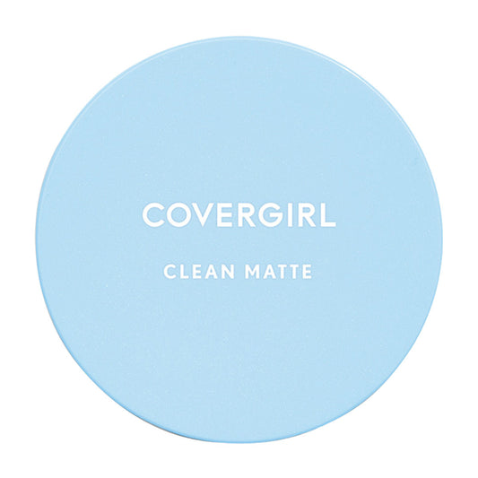 CoverGirl Clean Matte Pressed Powder, 510 Classic Ivory, 0.35 oz