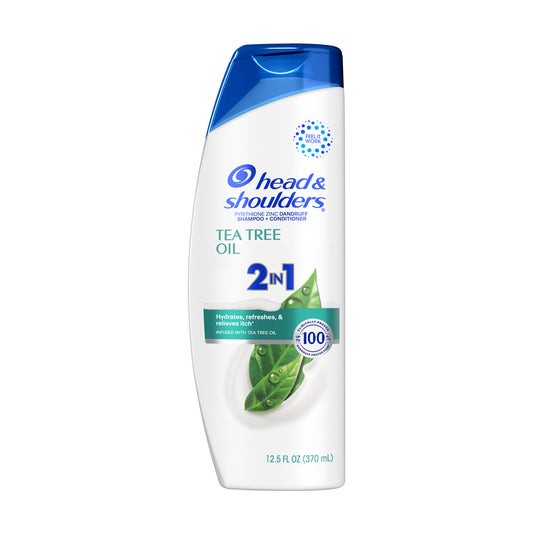 Head & Shoulders Tea Tree Oil 2-in-1 Shampoo & Conditioner, 12.5 fl oz
