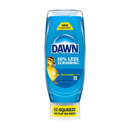 Dawn EZ-Squeeze Dishwashing Liquid, Clean Scent, 14.7 fl oz