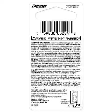 2016 Batteries (2 Pack), 3V Lithium Coin Batteries