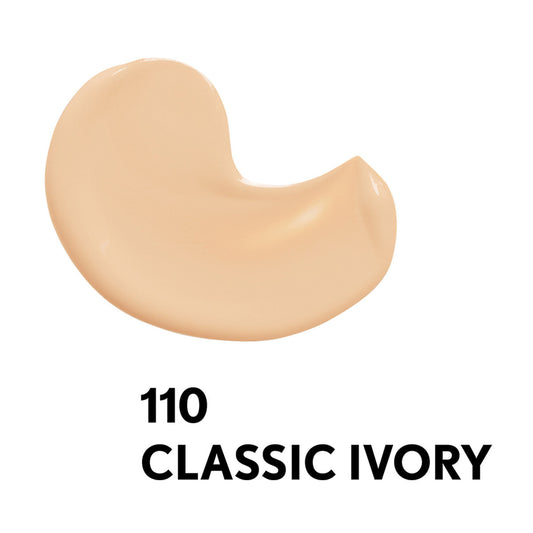 CoverGirl Clean Liquid Foundation, 110 Classic Ivory, 1 fl oz