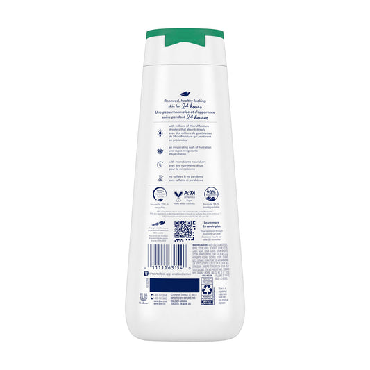 Dove Invigorate Aloe & Eucalyptus Body Wash 20 Oz