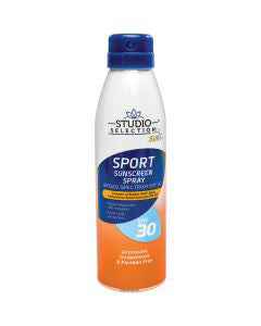 Studio Selection Sport Sunscreen Spray, SPF 30, 5.5 oz