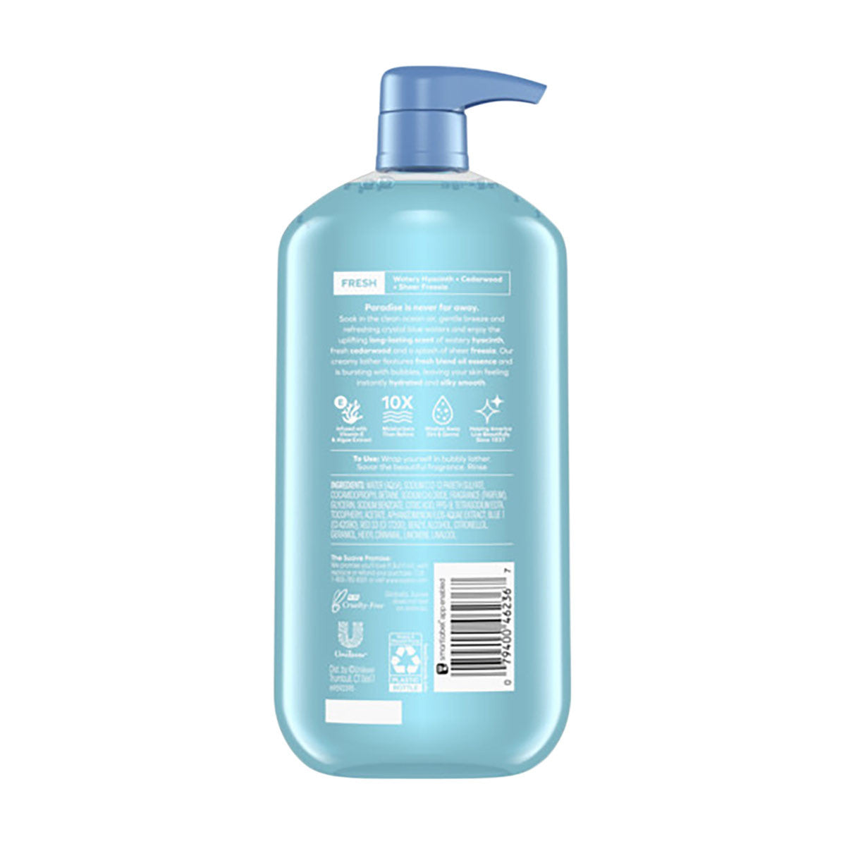 Suave Essentials Body Wash, Ocean Breeze, 30 fl oz