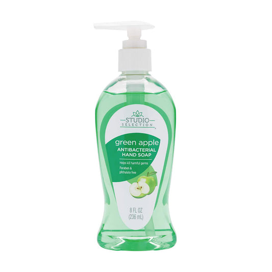 Studio Selection Antibacterial Hand Soap, Green Apple, 8 fl oz