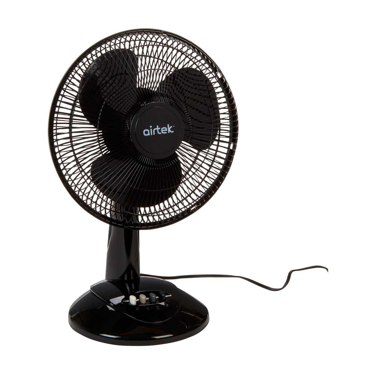 True Living Adjustable Oscillating Fan, 12 in