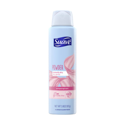 Suave Dry Spray Antiperspirant Deodorant - Powder Fresh, 3.8 oz