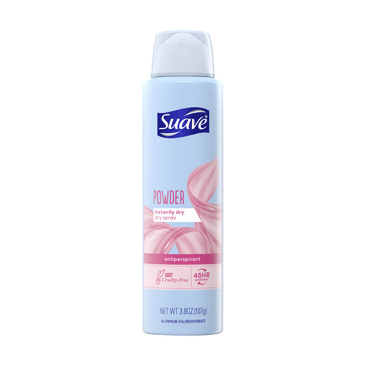 Suave Dry Spray Antiperspirant Deodorant - Powder Fresh, 3.8 oz
