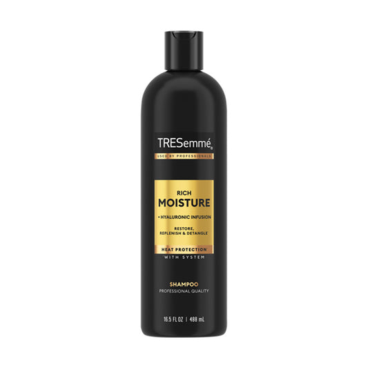 TRESemmé Rich Moisture Heat Protection Shampoo, 16.5 fl oz