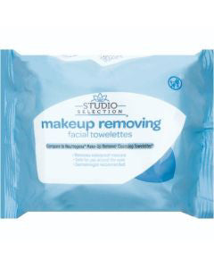 Studio Selection Makeup Removing Facial Towelettes, 25 Count