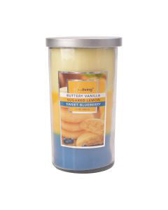 True Living Candle Lemon Cookie, 17 oz