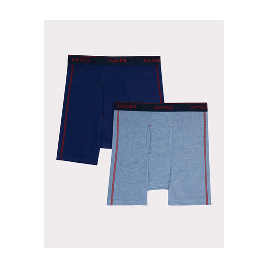 Hanes Men's Sport Styling Tagless Boxer Briefs, XL, 2 pk