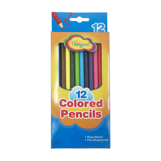 Imagine Colored Pencils, 12 ct