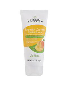 Studio Selection Blemish Control Apricot Facial Scrub, 6 oz