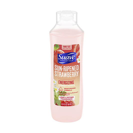 Suave Essentials Strawberry Energizing Conditioner, 22.5 fl oz