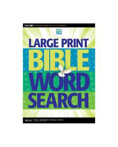 Bendon Large Print Bible Word Search Puzzle Book