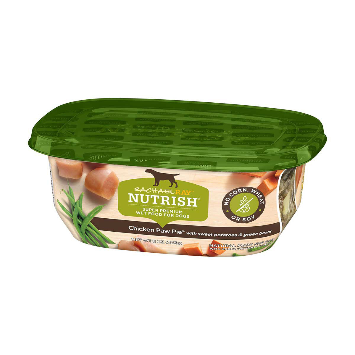 Rachael Ray Nutrish Chicken Paw Pie Wet Dog Food, 8 oz
