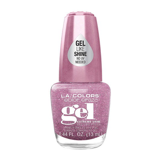 L.A. Colors Color Craze Gel-Like Nail Polish, Princess, 0.44 fl oz
