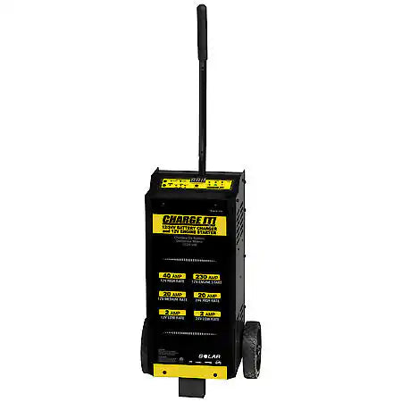 12/24V Wheel Battery Charger; 40/20/2/230A