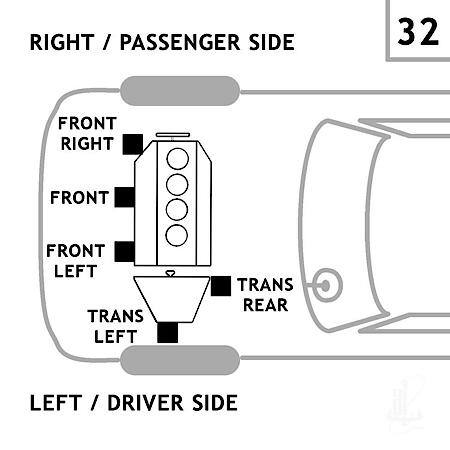 Torque Strut Motor Mount: Front Right, 1 Piece