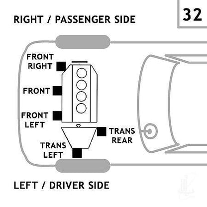 Torque Strut Motor Mount: Front Right, 1 Piece