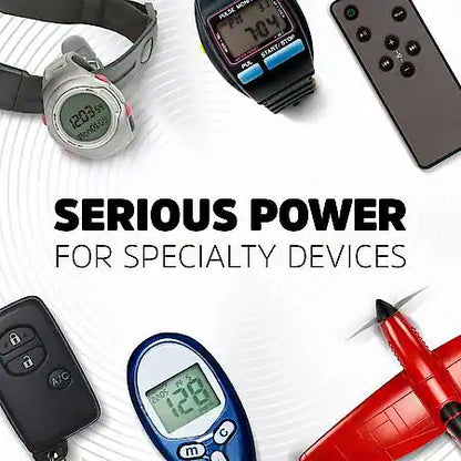3-Volt Lithium Coin Batteries for Watches, Key Fobs, and More, 2-Pack