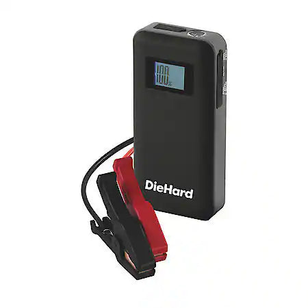 1200 Peak Amp Lithium Jump Starter and Power Pack: Safe Smart Cable and Clamps