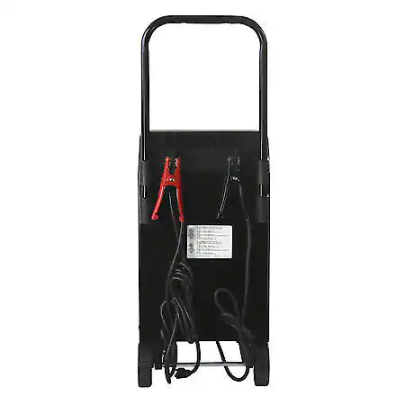 200-Amp 12-Volt Manual Wheel Charger: 135 Minute Timer, Ammeter