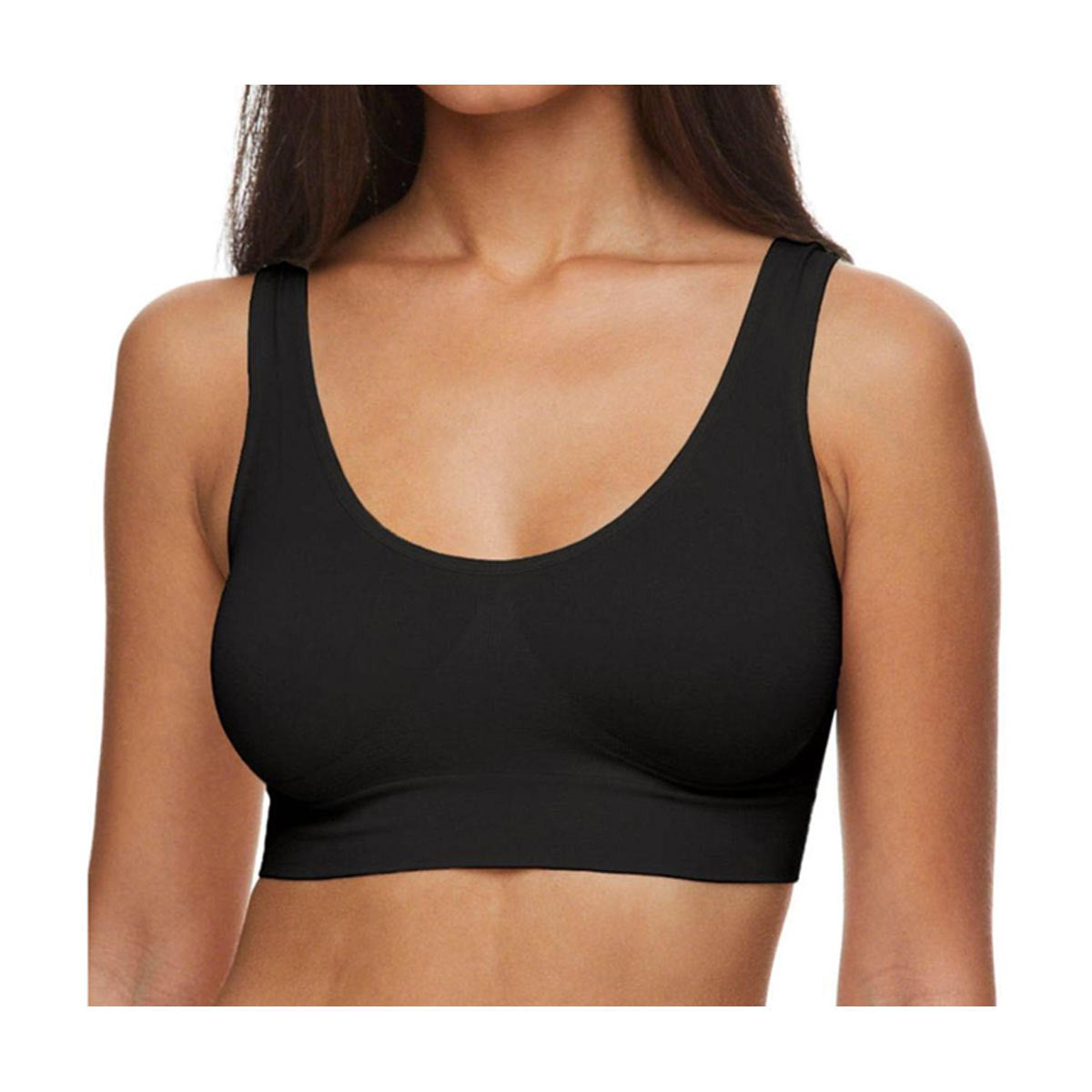Zone Pro Padded Bra Black Comfy L