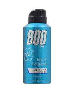 BOD Man Body Spray, Fresh & Invigorating, 4 oz
