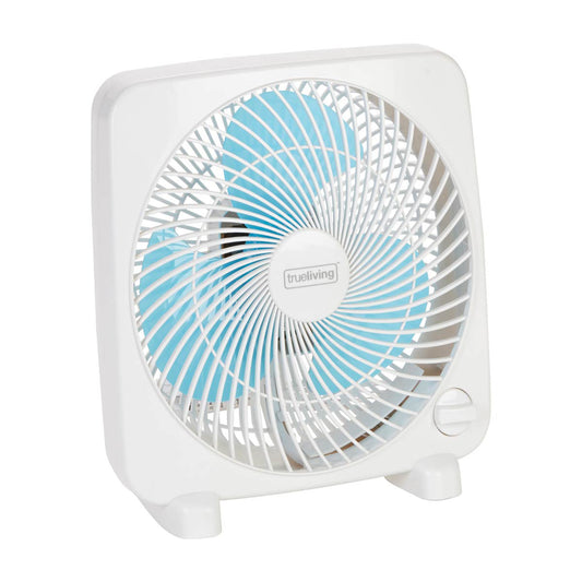 True Living Box Fan, 9 in