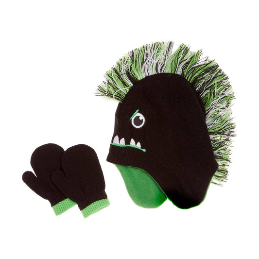Scary Monster Hat and Gloves Set