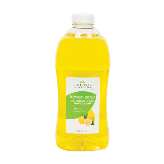 Studio Selection Antibacterial Hand Soap, Lemon Sage, 50 fl oz