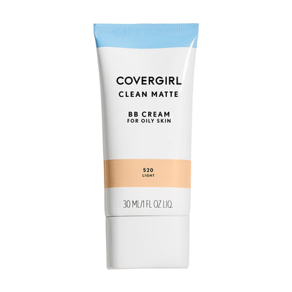 CoverGirl Clean Matte BB Cream, 520 Light, 1 fl oz
