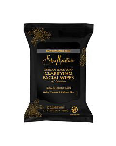 SheaMoisture African Black Soap Clarifying Facial Wipes 30ct