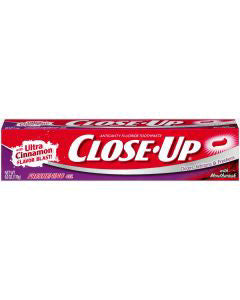 Close-Up Toothpaste, Cinnamon Red Gel, 6 oz
