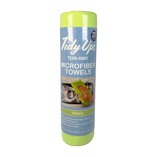 Drive MXD Microfiber Towel Rolls, 20 ct - Assorted