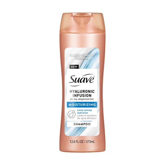 Suave Hyaluronic Infusion Moisturizing Shampoo, 12.6 oz