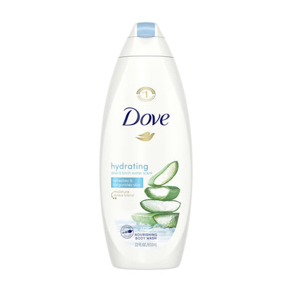 Dove Invigorate Aloe & Eucalyptus Body Wash 20 Oz