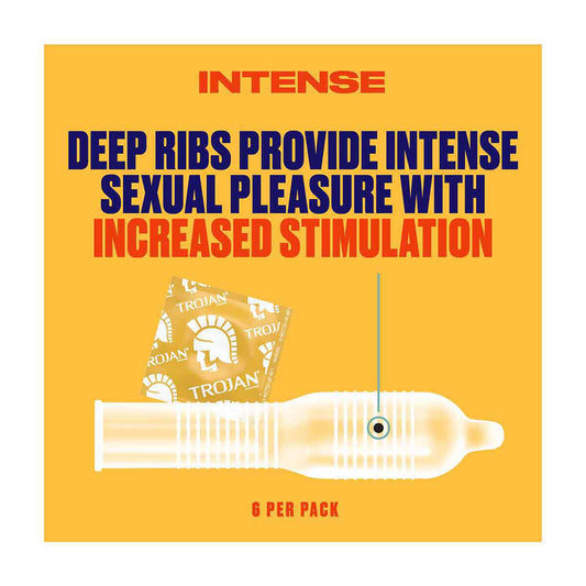 Trojan Pleasure Variety Pack Lubricated Condoms, 12 ct