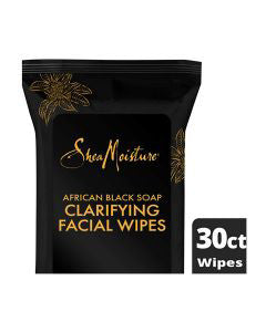 SheaMoisture African Black Soap Clarifying Facial Wipes 30ct