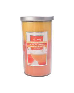 True Living Candle Peach Bellini, 17 oz