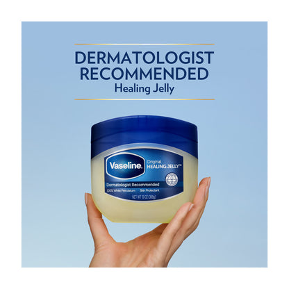 Vaseline Petroleum Jelly Original Skin Care For Dry Skin and Eczema Relief 100% Pure Petroleum Jelly 13 oz