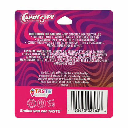 Taste Beauty Candy Shop Flavored Lip Balm, Pack of 3