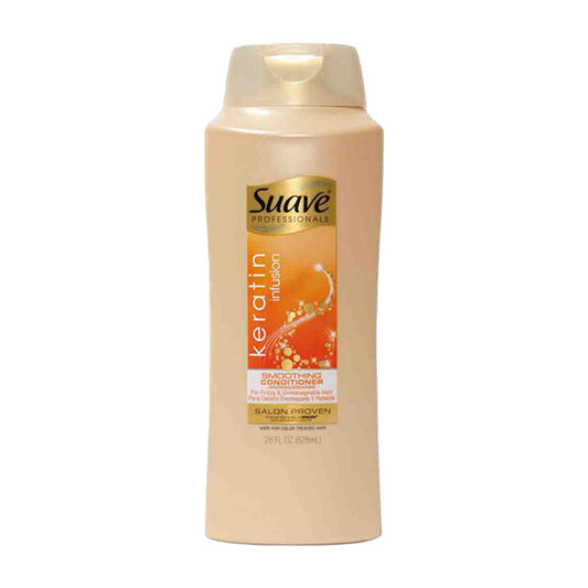 Suave Professionals Smoothing Conditioner Keratin Infusion, 28 fl oz