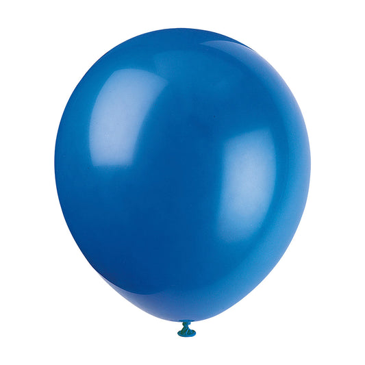 321 Party! 9" Latex Royal Blue Balloons, 20 ct