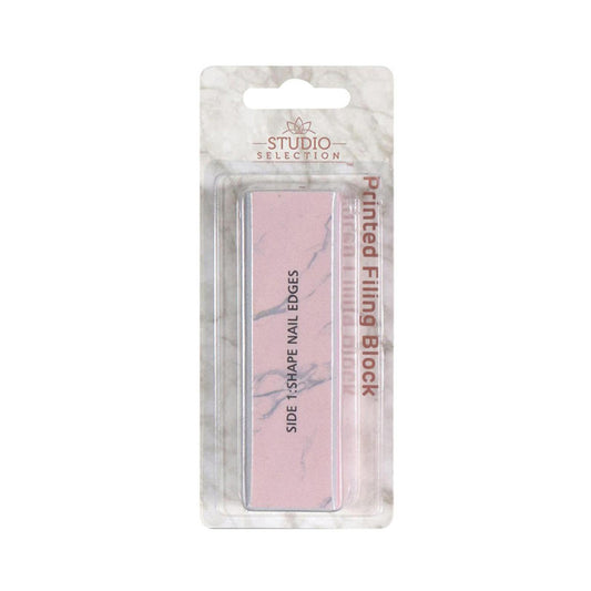 Studio Selection Printed Nail Filing Block