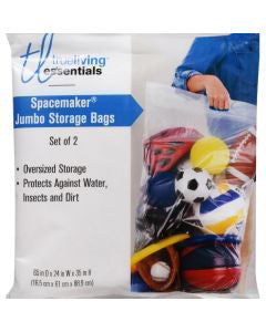 True Living Essentials Spacemaker Jumbo Storage Bags, 2 ct